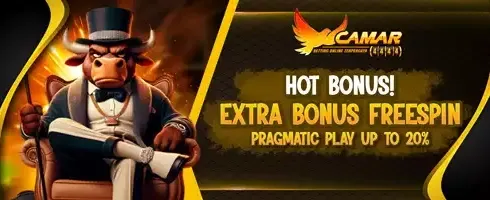 Paket Extra Freespin Pragmatic Play promotion banner